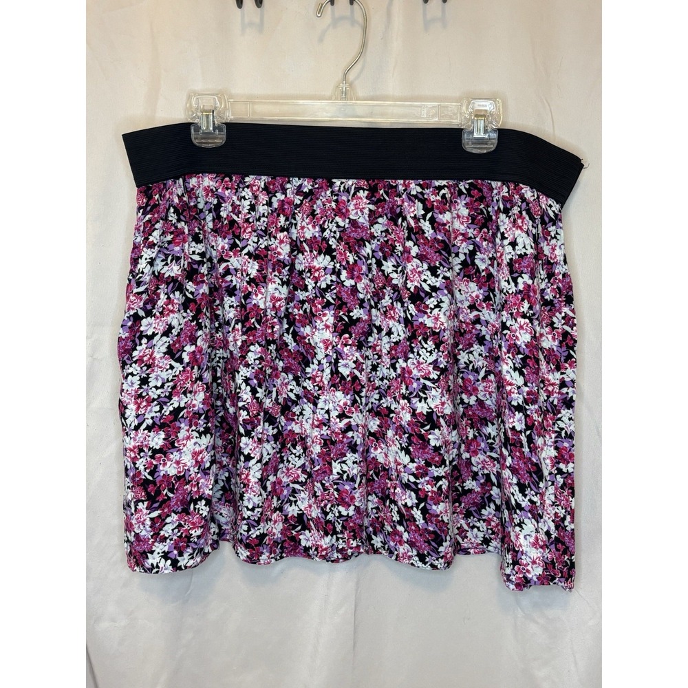 Skirt Mini  Y2K/90's By Hot Tempered  Floral Print Fairycore/Grunge Baby Doll